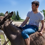 Donkey race on Puszta Olympics - Puszta Olympics