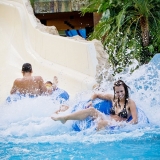 Mountain stream is more fun with friends - Aqua Park